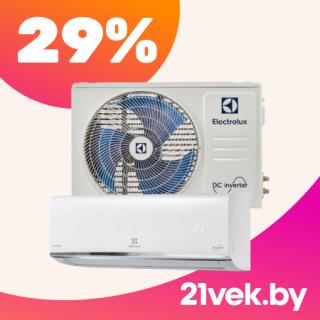 Кондиционер Electrolux с внутренним и внешним блоком