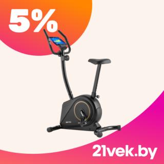 Вертикальный велотренажёр с электронным дисплеем для домашних тренировок