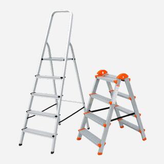 Алюминиевые стремянки разной высоты для дома и ремонта, лёгкие и прочные модели