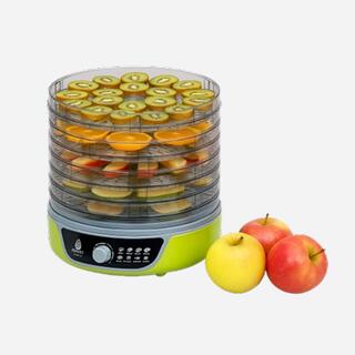 Электросушилка для фруктов и овощей с прозрачными поддонами 