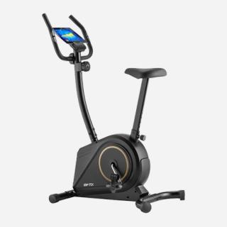 Вертикальный велотренажёр с электронным дисплеем для дома