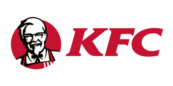 Логотип сети ресторанов KFC для страницы с актуальными купонами и акциями