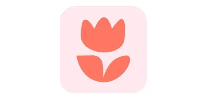 Логотип Flowwow в виде стилизованного цветка для страницы промокодов и акций сервиса